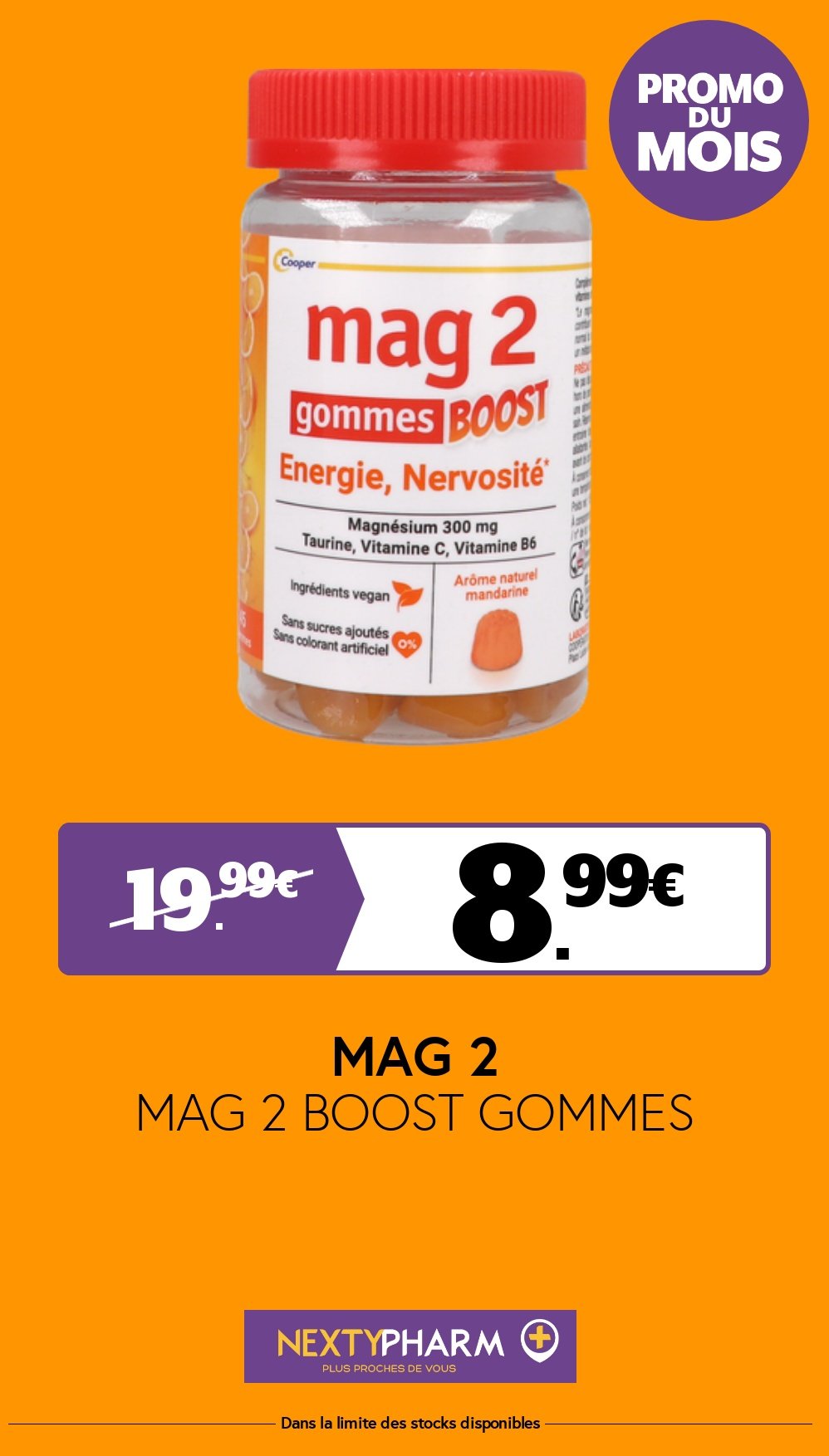 Nos promotions - Pharmacie Tolbiac BOOST ENERGIE 20CPR 1